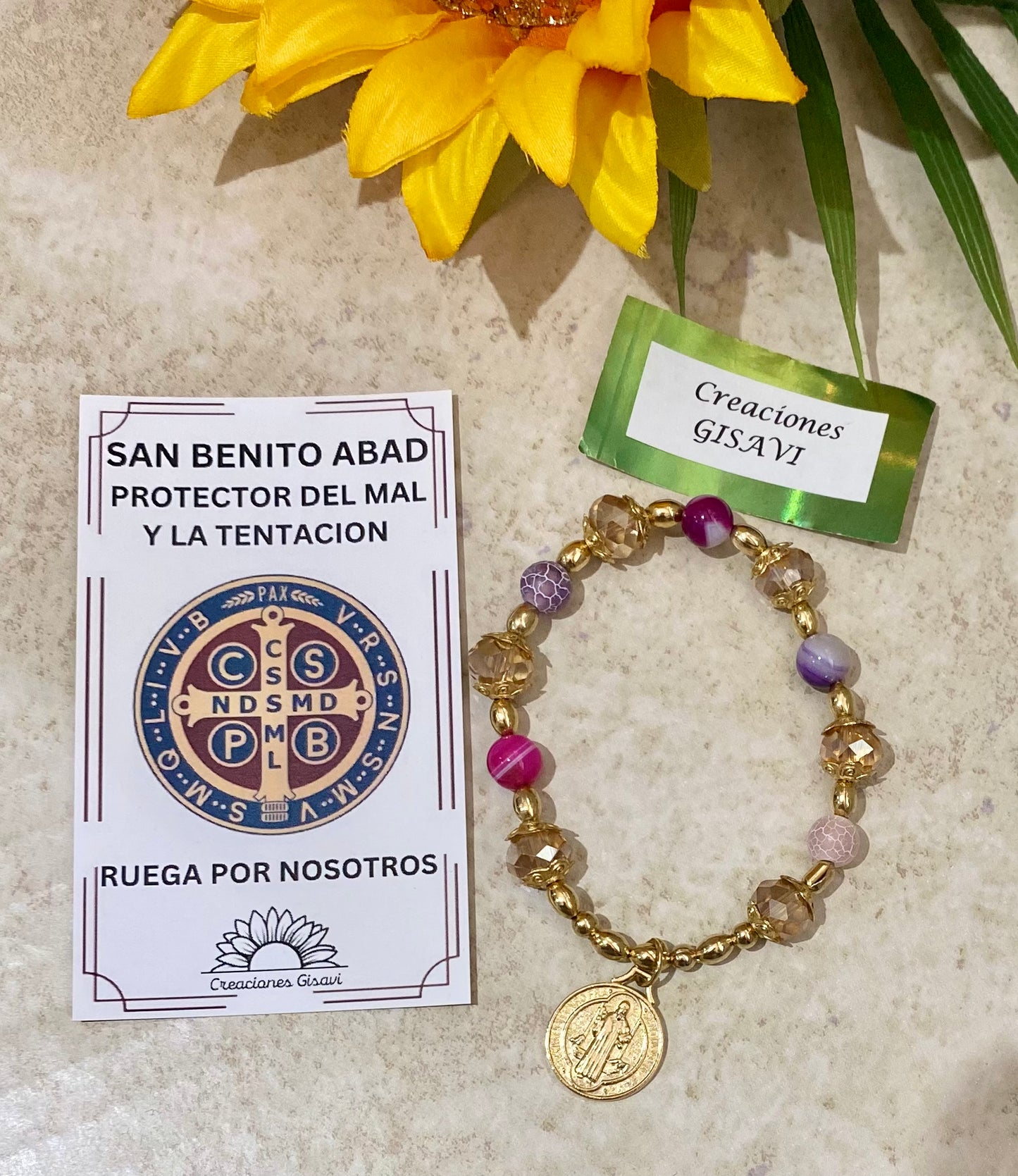 St Benedict bracelet