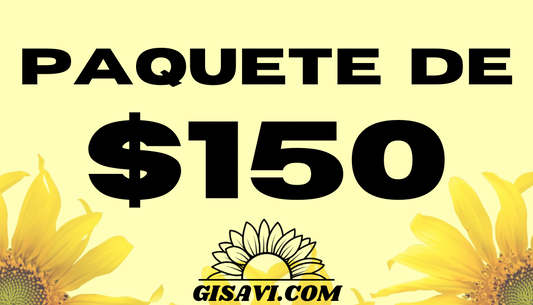 Paquete Especial de $150