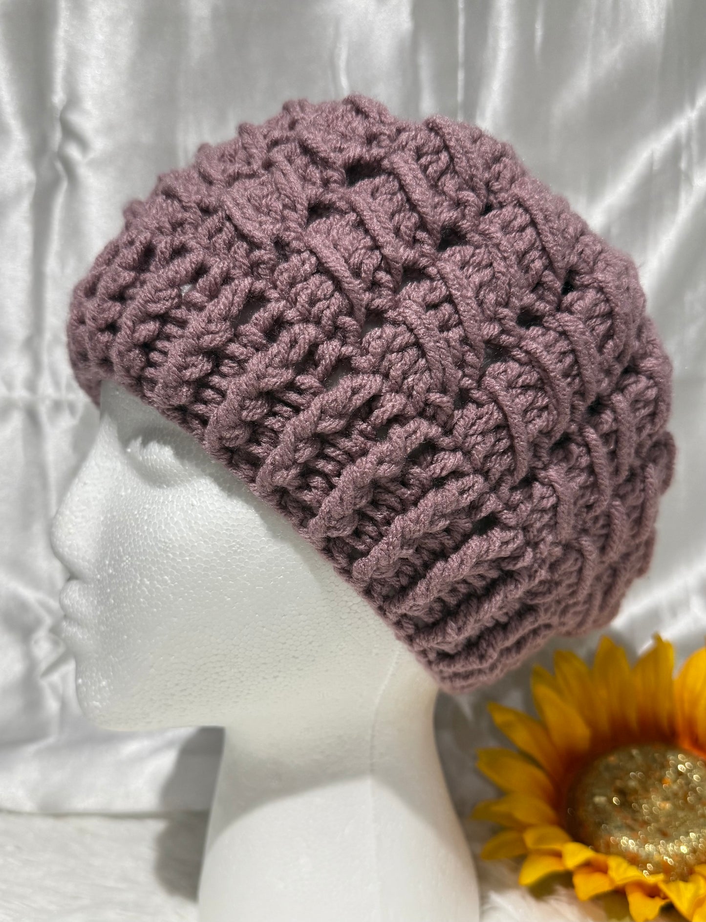 B002. Boina PRINCESA tejido a mano