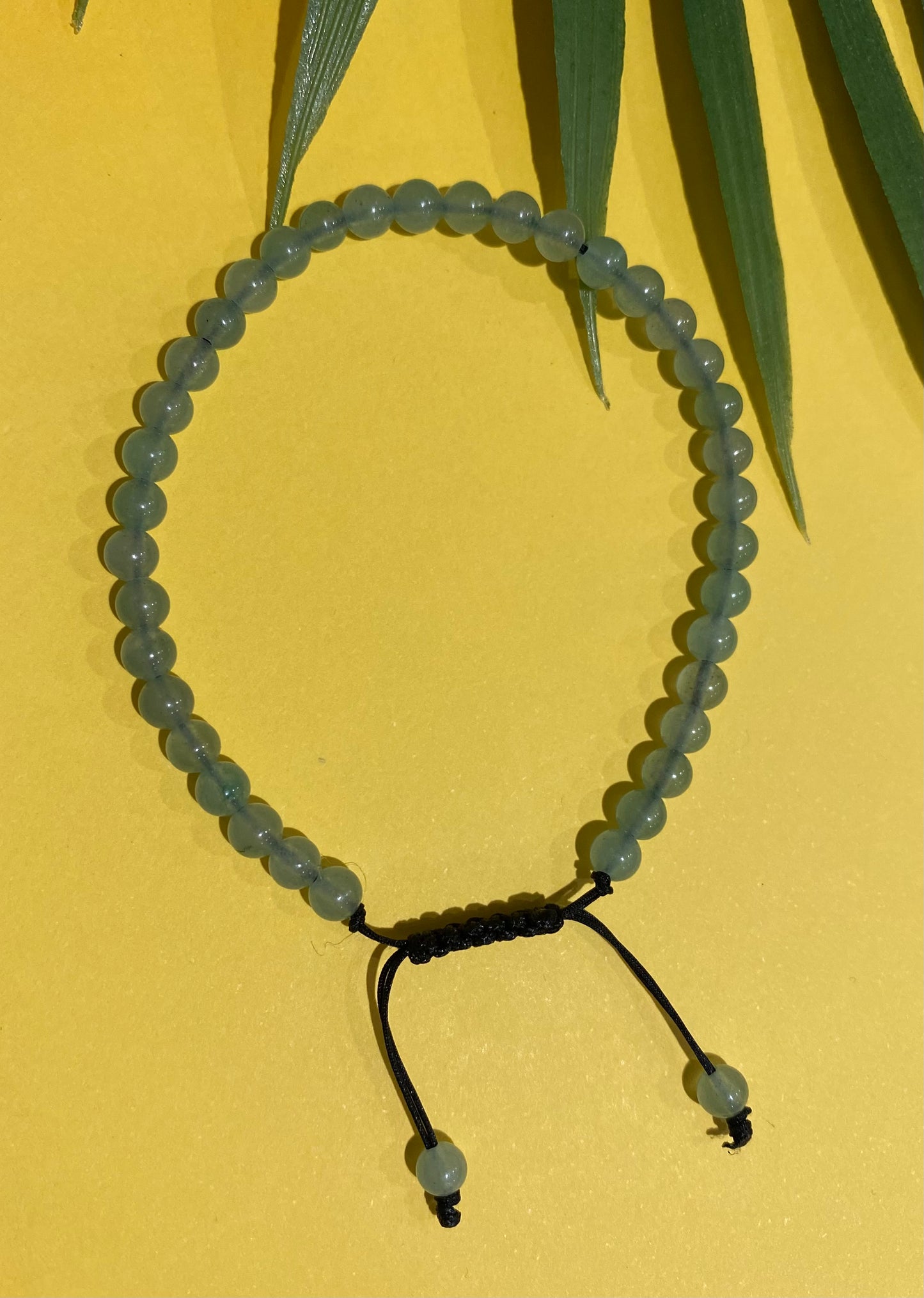 4mm. Aventurine adjustable bracelet