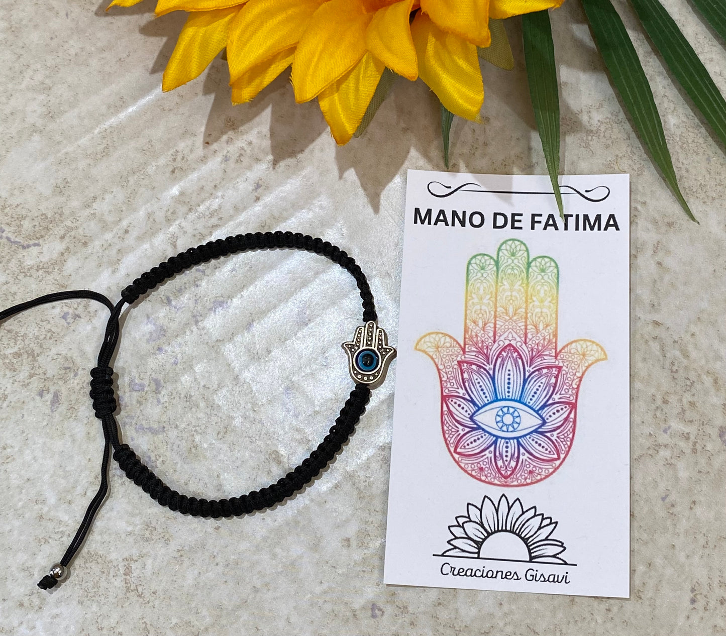 Fatima’s hand thread bracelet