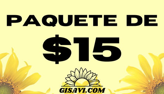 Paquete Especial de $15