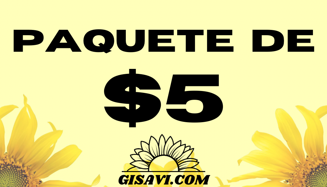 Paquete Especial de $5